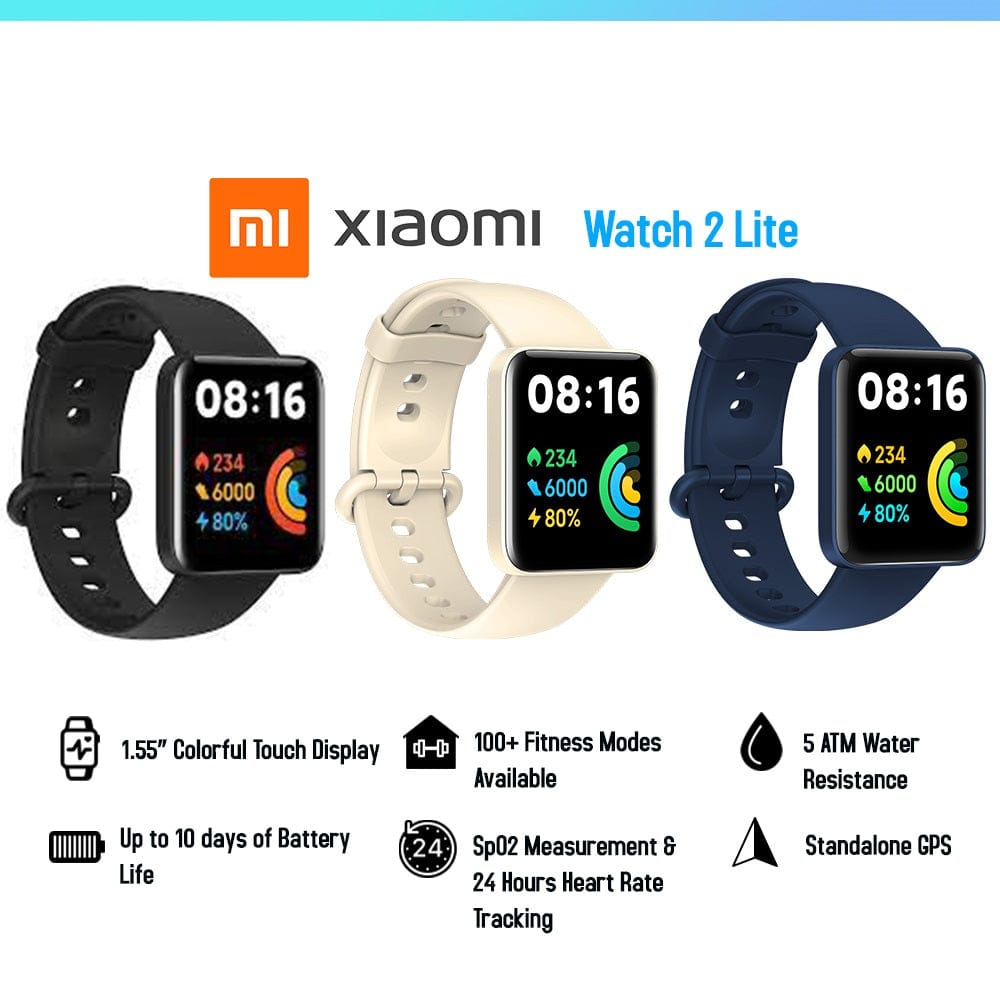 Smartwatch Xiaomi Redmi 2 Lite 1.55'' Negro