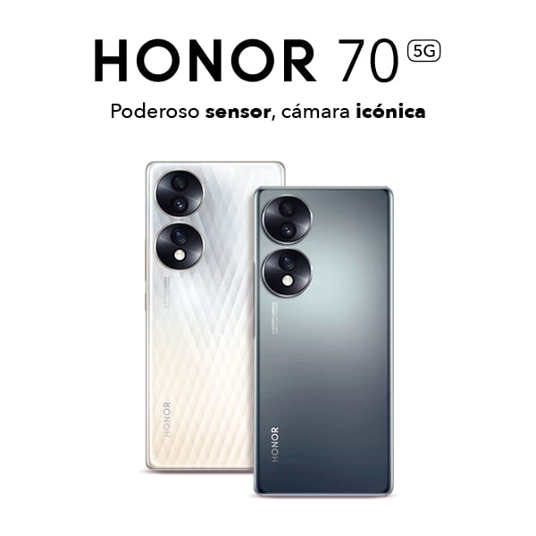 Celular Honor 70 256GB Memoria 8GB Ram 5G - Mercado Compras